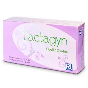 لاكتاجين 10 بويضات/لبوسات مهبلية | Lactagyn 10 Vag Ovules - Supp
