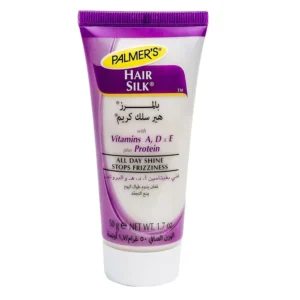بالمرز هير سيلك كريم بالبروتين بخلاصة فيتامين ايه و دي و ه انبوبة 50 جم | Palmers Hair Silk Cream With Protein With Extract Vitamin A And D And H Tube 50 Gm