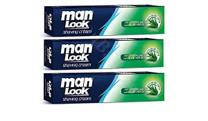 Eva Man Look Cream Shaving Green With Aloe 40 Ml ( Offer Special )