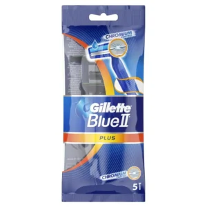 جيليت بلو تو بلس ماكينة حلاقة بالصبار 5 +2 قطعه ( عرض خاص ) | Gillette Blue Two Plus Shaver With Aloe 5 +2 Piece ( Offer Special )