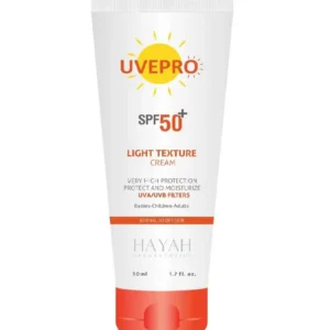 يوفبرو لايت تكستر كريم بمعامل حماية +50 / 50 مل | Uvepro Light Texture Cr Spf 50+ 50Ml