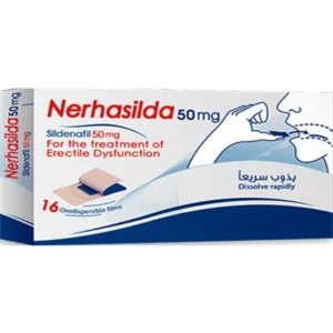 نيرهاسيلدا 50 مجم 16 فيلم قابلة للكسر | Nerhasilda 50 Mg 16 Orodispersible Films