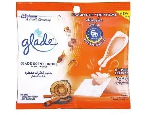 جونسون واكس جليد كيس قطرات معطرة خشب الصندل | Johnson Wax Ice Sachet Drops Scented Wood Alsndl