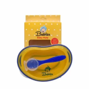 بابلز طبق اصفر سيليكون | Bubbles Tbq Yellow Silicone