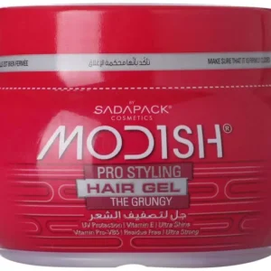 موديش برو ستايلنج جل للشعر جرونجي بينك 250 مل | Modish Pro Styling Gel Hair Jrwnjy Pink 250 Ml