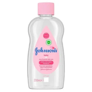جونسون اند جونسون زيت للاطفال 200 مل | J&J Baby Oil 200Ml (New)