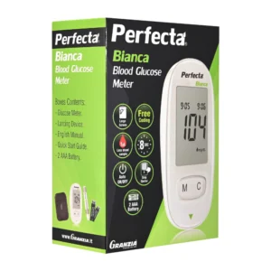 جرانزيا بيرفيكتا بيانكا دم جلوكوس ميتير جهاز سكر | Granzia Perfecta Bianca Blood Glucose Meter Device Sugar