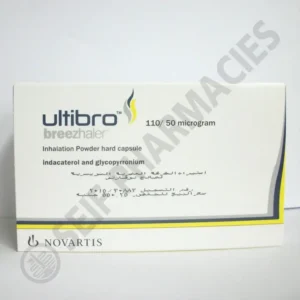 ألتيبرو بريزهالير 110/50 ميكروجرام 30 كبسولة + بخاخ (3 شريط) | Ultibro Breezhaler 110/50 Mcg 30 Cap + Inhaler (3 Strip)