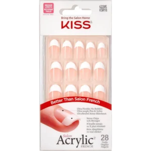 كيس سالون كود (2850) أكريليك فن كيت - هومبل بي 28إن أظافر صناعية | Kiss Salon Code (2850) Acrylic Fn Kit - Humble Pie 28n Nails Artificial