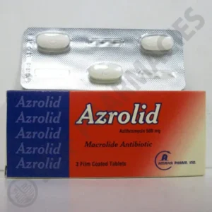 أزروليد 500 مجم 3 قرص | Azrolid 500 Mg 3 Tab