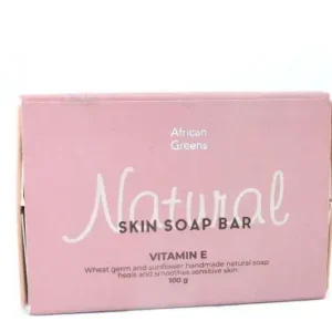 أفريكان أخضر ناتشورال صابون بار 100جم حبة البركة | African Green Natural Soap Bar 100gm Black Seed