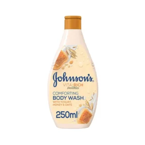 جونسون اند جونسون غسول للجسم زبادي بالعسل والشوفان 250 مل | J&J Vita-Rich Smooth. Bo.wash 250Ml Yogurt Honey&Oats