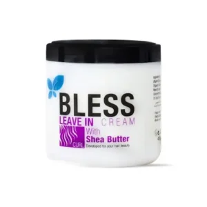 Bless Leave In Hair Cream Curl 450Ml Shea Butter
