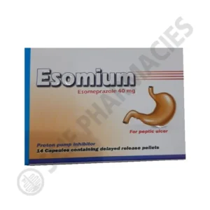 إيسوميوم 40 مجم 14 كبسولة | Esomium 40 Mg 14 Cap