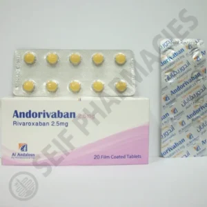 أندوريفابان 2.5 مجم 20 قرص | Andorivaban 2.5 Mg 20 Tab