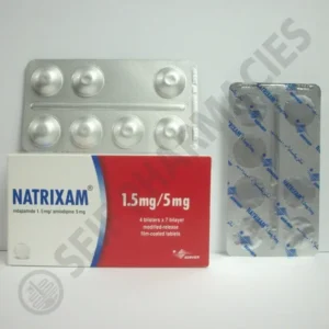 ناتريكسام 1.5 مجم / 5 مجم 28 قرص | Natrixam 1.5 Mg / 5 Mg 28 Tab