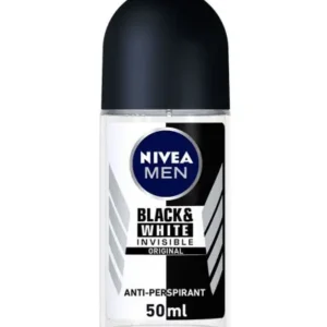 نيفيا مزيل عرق رول أون إف/إم 50مل أسود&أبيض إينف. فريش | Nivea Deod Rollon F/M 50ml Black&White Inv. Fresh