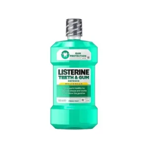 ليسترين غسول للفم زيرو حماية للثة والاسنان 500 مل | Listerine Mo.wash 500Ml Zero Teeth&Gum Defense
