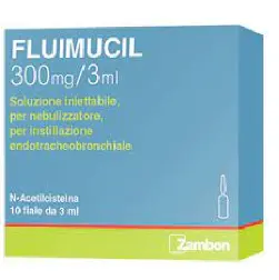 فليوميوسيل 300 مجم / 3 مل 5 أمبول | Fluimucil 300 Mg / 3 Ml 5 Amp