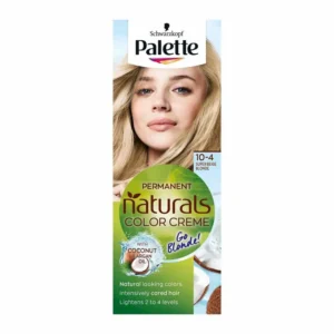 باليت صبغة شعر كريم بيرماننت ناتشورال سوبر بيج بلوند 10.4 | Palette Hair Dye Hair Cream Byrmannt Natural Super Beige Blonde 10.4