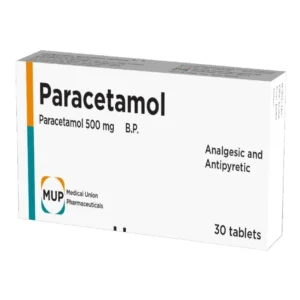 باراسيتامول (موب) 500 مجم 20 قرص | Paracetamol (Mup) 500 Mg 20 Tab