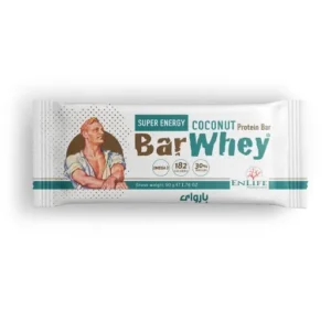 بار واي (سوبر إنرجي) 50 جم (جوز الهند) بروتين بار | Bar Whey (Super Energy) 50 Gm (Coconut) Protein Bar