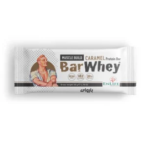 بار واي (ماصل بويلد) 50 جم (كراميل) بروتين بار | Bar Whey (Muscle Build) 50 Gm (Caramel) Protein Bar