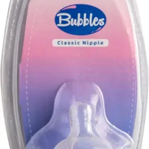 بابلز حلمة كلاسيك سيليكون 2 - شهر | Bubbles Nipple Classic Silicone 2 - Month