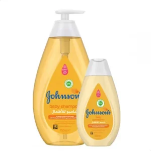 جونسون اند جونسون (شامبو اطفال جولد 750 مل + بلسم اطفال 300 مل ) ( خصم 20 % ) ( عرض خاص) | J&J Baby Sh. 750Ml+Cond. 300Ml 20% Gold (#) (New)