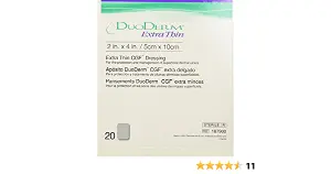 دوديرم إكسترا 2 إكس 4 إن ( 5 إكس 10 سم ) <1> | Duoderm Extra 2 X 4 In ( 5 X 10 Cm ) <1>