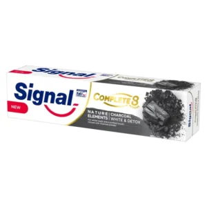 سيجنال المتكامل 8 معجون اسنان فحم ومبيض 100 ملي ( عرض خاص ) | Signal Complete 8 Paste Teeth Charcoal Wmbyd 100 Ml ( Offer Special )