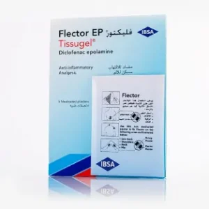 فليكتور - إيب 1.3% تيسوجيل 5 باتكيس | Flector - Ep 1.3% Tissugel 5 Patches
