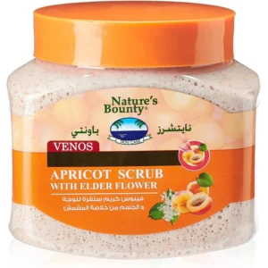 ناتشرز باونتي فينوس مقشر 300مل مشمش &إيلدير (7364) | Natures Bounty Venos Scrub 300ml Apricot &Elder (7364)