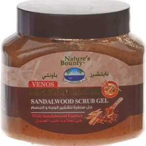 ناتشرز باونتي فينوس مقشر جل بخلاصة خشب الصندل 300 مل | Natures Bounty Venus Scrub Gel With Extract Wood Alsndl 300 Ml