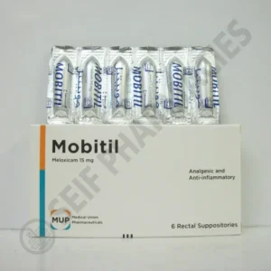 موبيتيل 15 مجم 6 لبوس | Mobitil 15 Mg 6 Supp