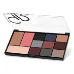 جولد روز سيتي ستايل باليت للوجه والعين سموكي / 2 | Golden Rose City Style Face&Eye Palette No.2 Smokey