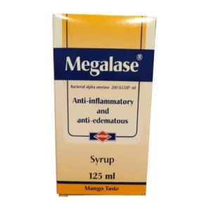 ميجالاس (ألفا- أميلاس) شراب 125 مل | Megalase (Alpha- Amylase) Syrup 125 Ml
