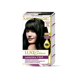 ميس ماجيك صبغة للشعر بدون امونيا كريم دارك براون / اس 3.0 | Miss Magic Color S3.0 Dark Brown No Ammonia