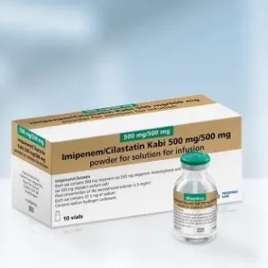 إيميبينيم / سيلاستاتين كابي 500 / 500 مجم - آي في - 10 فيال 20 مل | Imipenem / Cilastatin Kabi 500 / 500 Mg - I V - 10 Vial 20 Ml