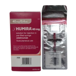 هوميرا 40 مجم / 0.4 مل 2 سيرينجيس(جديد) | Humira 40 Mg / 0.4 Ml 2 Syringes(New)