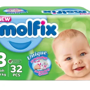 مولفيكس ميدي رقم (3) 32 قطعة | Molfix Midi No.3 32Pcs