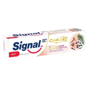 سيجنال المتكامل 8 معجون اسنان مسواك بالقرنفل 50 ملي | Signal Complete 8 Paste Teeth Mswak Balqrnfl 50 Ml