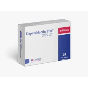دابافيلداكتين بلس 5 / 850 مجم 28 قرص | Dapaveldactin Plus 5 / 850 Mg 28 Tab
