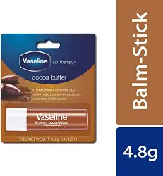 فازلين مرطب معالج للشفاه بذبده الكاكاو 4.8 جم | Vaseline Lip Therapy 4.8 Gm Cocobutter