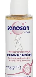 سانوسان ماما سترتش مارك زيت ضد علامات التمدد 100 مل | Sanosan Mama Anti Stretch Mark Oil 100Ml