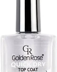 جولدن روز كيك جاف توب كوات ظفر طلاء (8936) | Golden Rose Quick Dry Top Coat Nail Lacquer (8936)