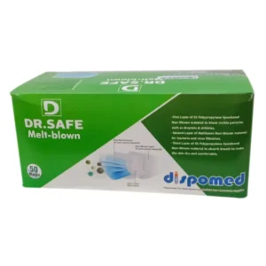 د.سيف كمامة طبية ميلت بلون استيك بدعامة 50 قطعه | D.Seif Mask Medical Mylt Blwn Astyk With Support 50 Piece