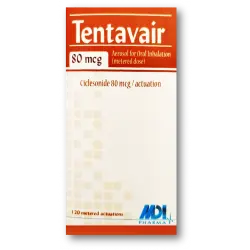 تينتافاير 80 ميكروجرام / جرعة بخاخ 120 بوفس | Tentavair 80 Mcg / Dose Inhaler 120 Puffs