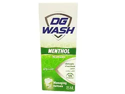 دج - غسول مينثول فم . غسول 220 مل منتول | Dg - Wash Menthol Mouth . Wash 220 Ml Mntwl