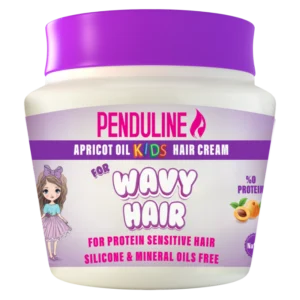 بندولين كريم شعر للاطفال بالمشمش 150 جم للشعر الويفي | Penduline Kids Hair Cr. Apricot 150Gm Wavy H.